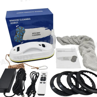 ABS Compact Window Robot Cleaner ROHS Dengan Fitur Pembersihan Otomatis Dan Keamanan