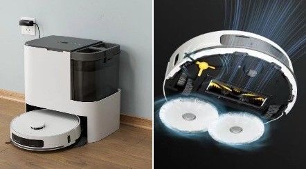 Smart Robot Vacuum Cleaner Dengan Filter Yang Bisa Dipersihkan Dan TUYA APP Untuk Pembersihan Bebas Kerumitan
