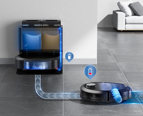 Cyclone Sweep Pro Robot Vacuum Lantai dengan fungsi Cyclonic Suction dan Mopping