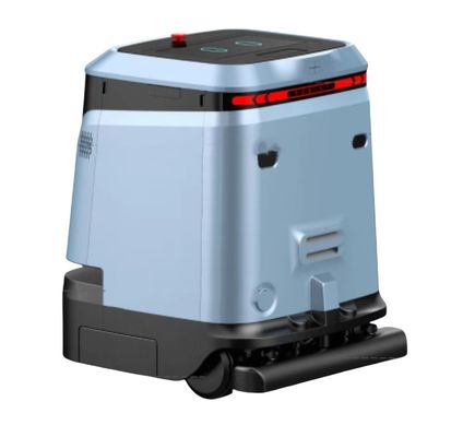 15KPA Robot Pembersih Lantai Komersial Tanpa Kabel dengan Kemiringan Mendaki 8°