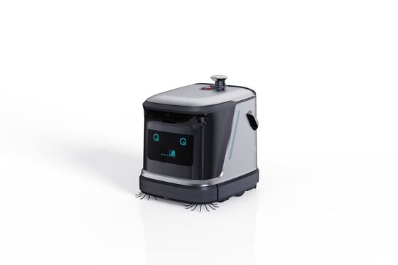 Robot Pembersih Lantai Komersial Dengan Air Pengeluaran Stasiun Basis