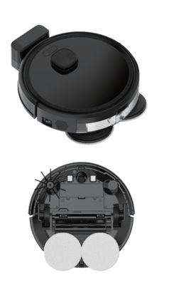 Robot Vacuum Cleaner dengan Spin Mop Deep Clean Floor