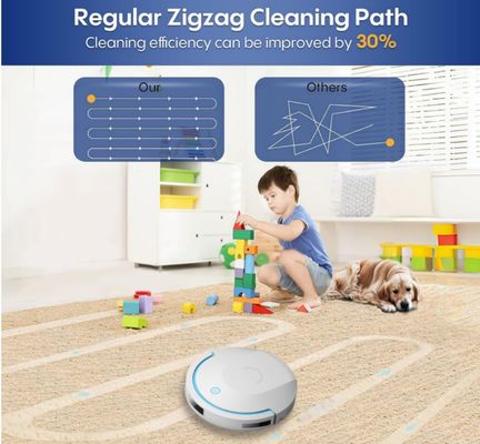 Semi gyro navigasi robot vacuum cleaner