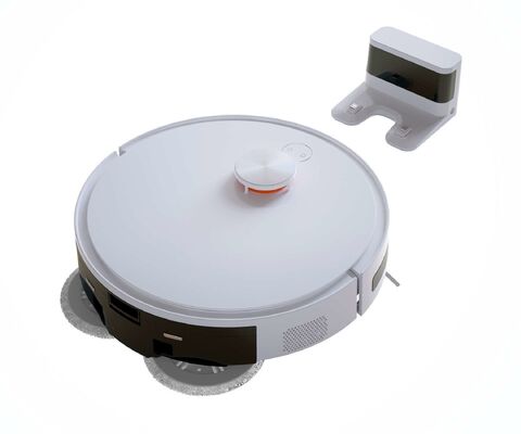 Robot Vacuum Cleaner dengan Spin Mop Deep Clean Floor