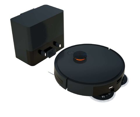 Robot Vacuum Cleaner dengan Spin Mop Deep Clean Floor