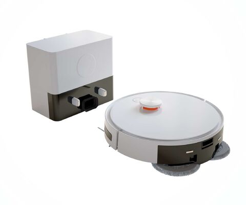 Robot Vacuum Cleaner dengan Spin Mop Deep Clean Floor